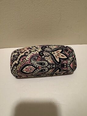 Vera Bradley Floral Paisley Hard Shell Eyewear Case - Pink & Black